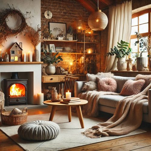Cozy Hygge Living Room comfy hygge inspired living room ()
