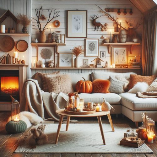 Cozy Hygge Living Room comfy hygge inspired living room ()