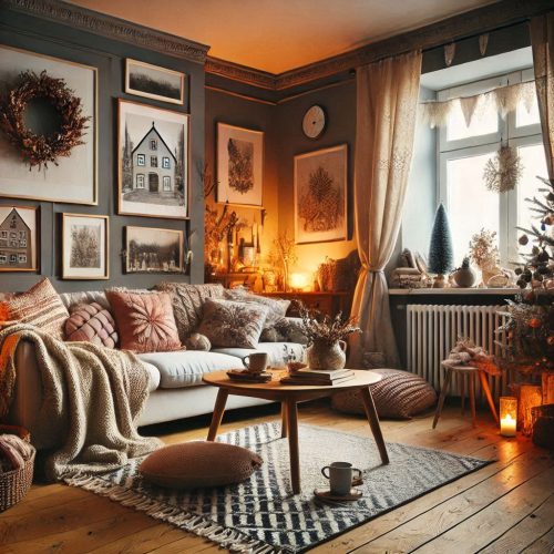 Cozy Hygge Living Room comfy hygge inspired living room ()