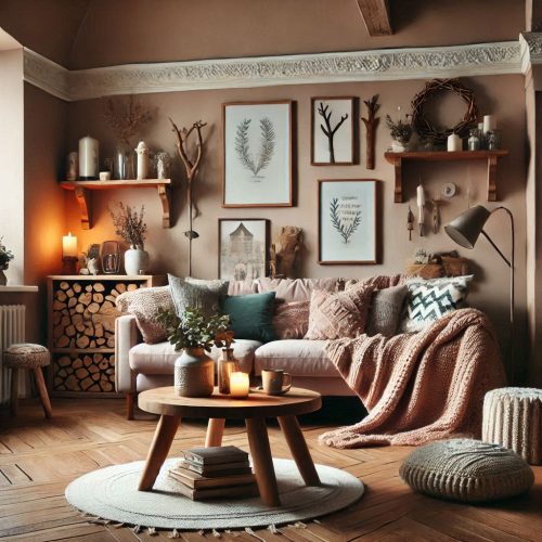 Cozy Hygge Living Room comfy hygge inspired living room ()