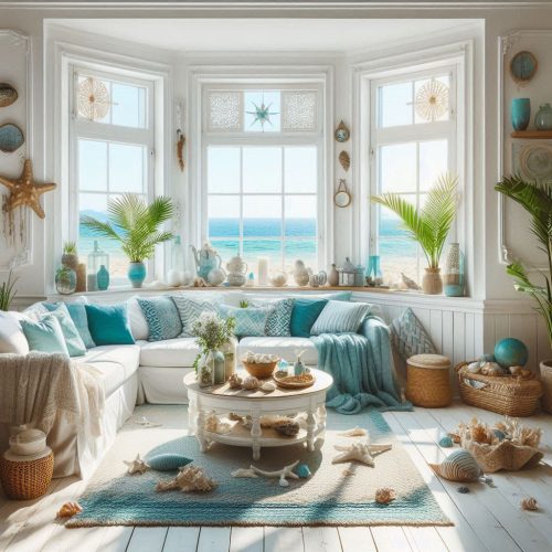 Mediterranean living room design coastal inspiration