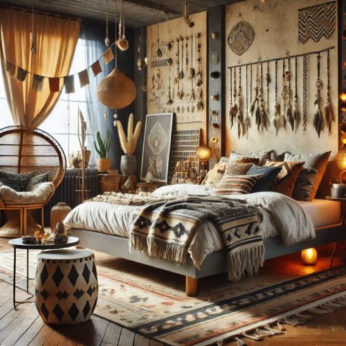 Modern Nomad Bedroom design interior ()