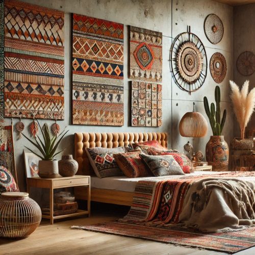 Neo Tribal Bedroom design and interior ()