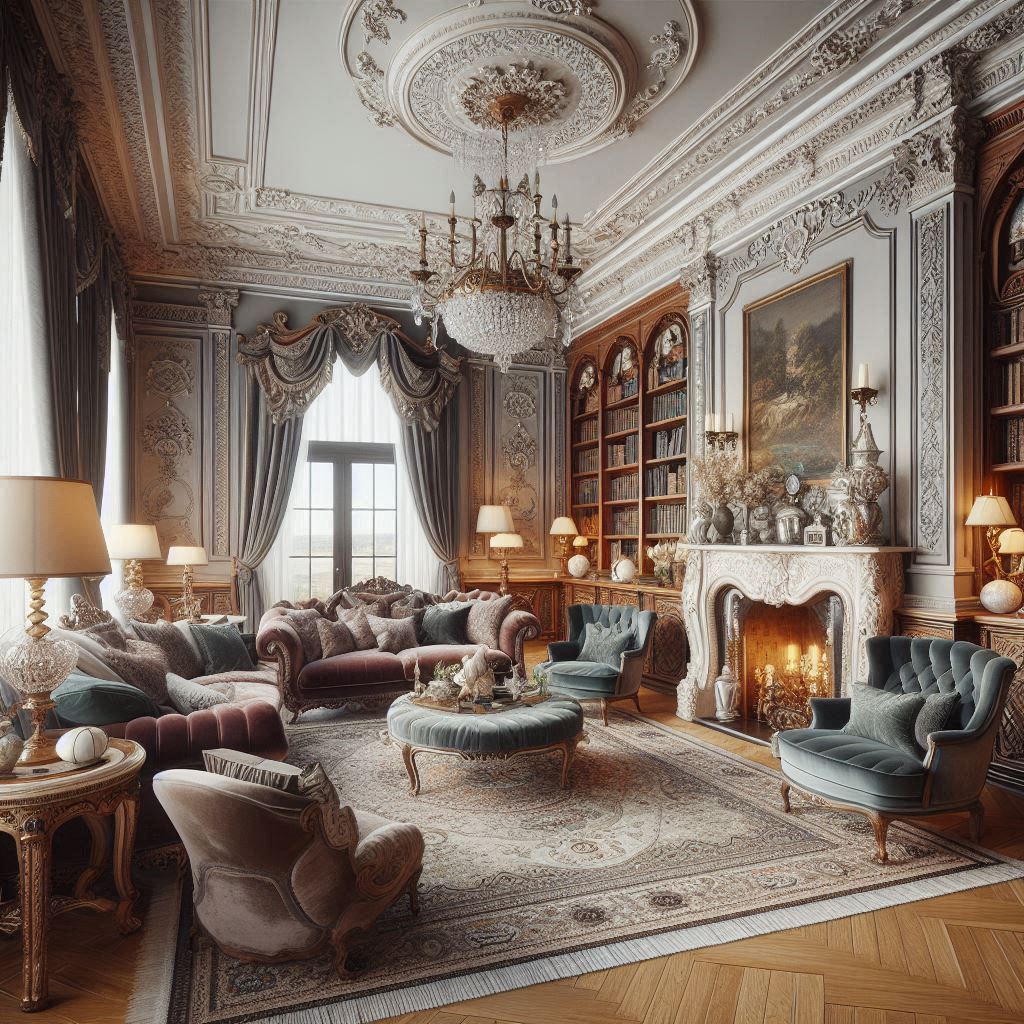 Victorian Living room Design and decor (10)