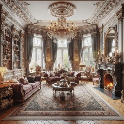 Victorian Living room Design and decor (9)