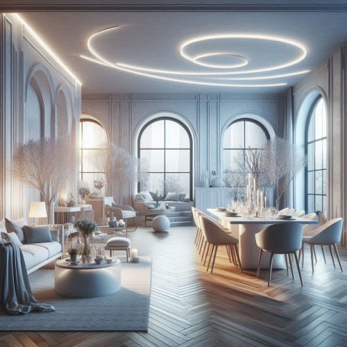 ethereal living room aesthetics ()