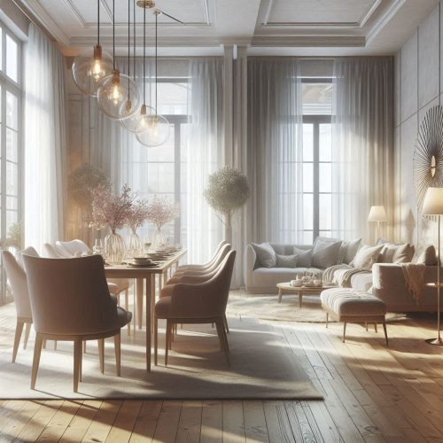 ethereal living room aesthetics ()