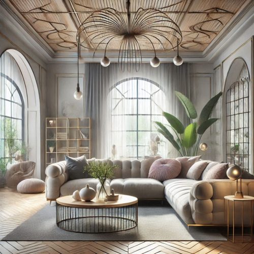 ethereal living room aesthetics ()