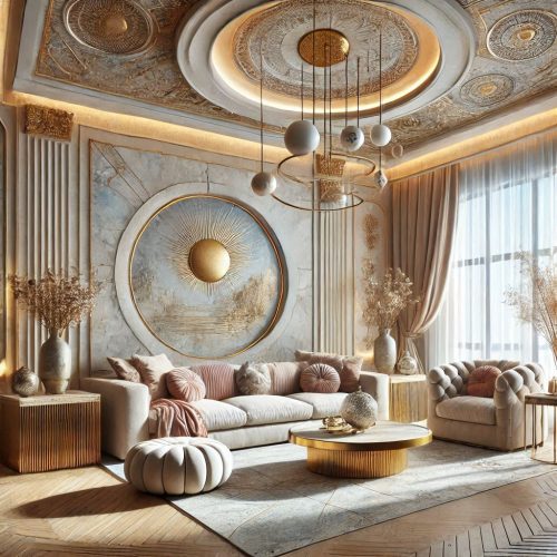 ethereal living room aesthetics ()