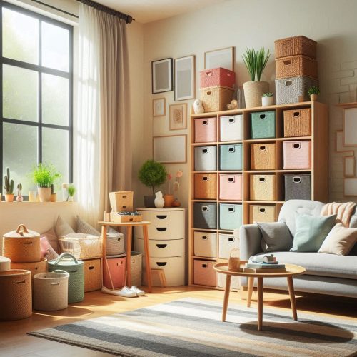 living room built in cabinets for storage