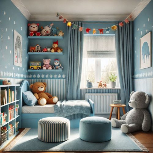 modern bedroom with sitting idea ()